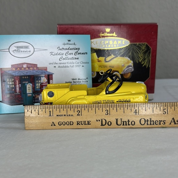 1997 Hallmark Kiddie Car Classics Murray Dump Truck #4 NIB Keepsake Ornament - Picture 3 of 10
